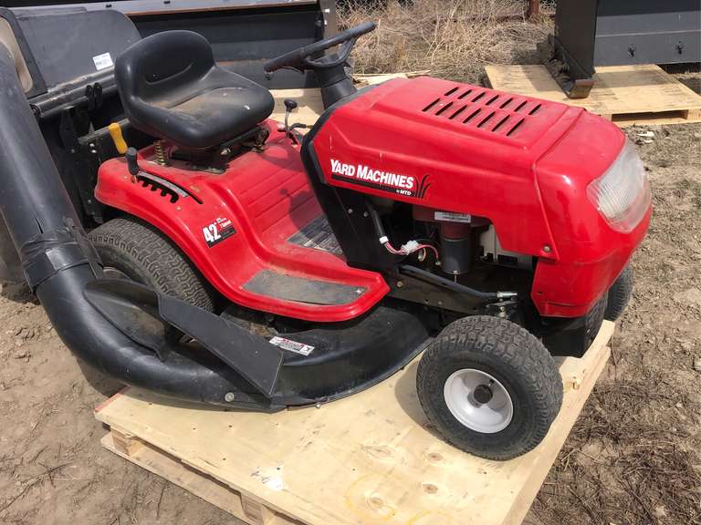 Yard machine 42 inch cheap